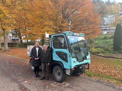 Neuer Ladog T1400 stärkt Fuhrpark der Kurgärtnerei Bad Wildbad