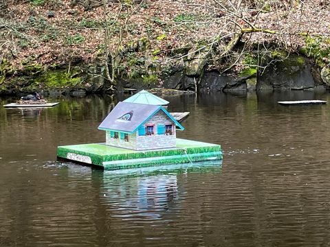 aquamotec_schwimmende Insel im Schwanensee