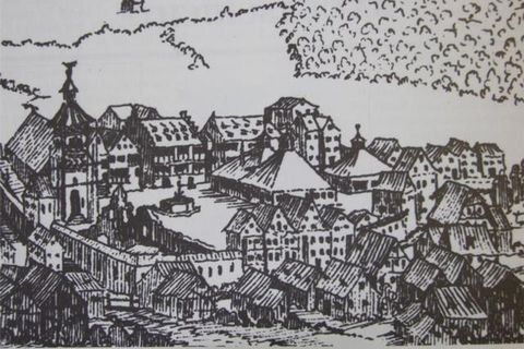 Historische Zeichnung