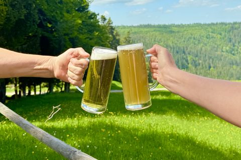 Biergenuss auf der Bierwanderung