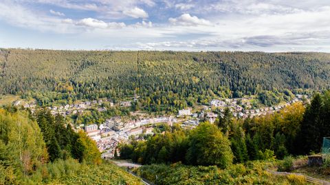 Ausblick auf Bad Wildbad