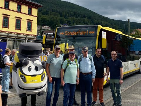 Eröffnungsfeier bwegt Wanderweg- Grüne Unenedlichkeit