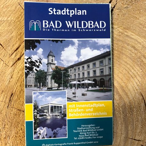 Stadtplan Bad Wildbad