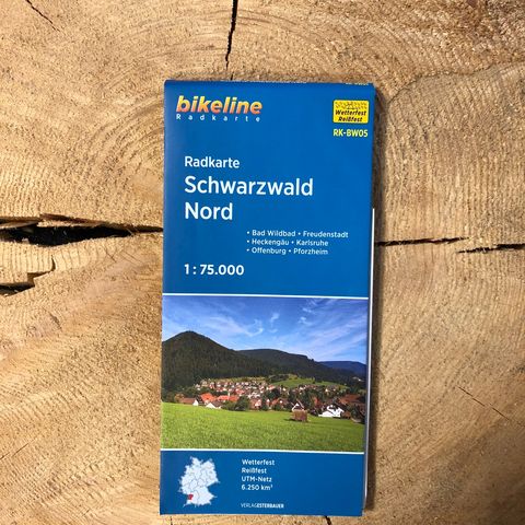 Radkarte Schwarzwald Nord
