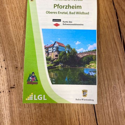 Wanderkarte Schwarzwaldverein